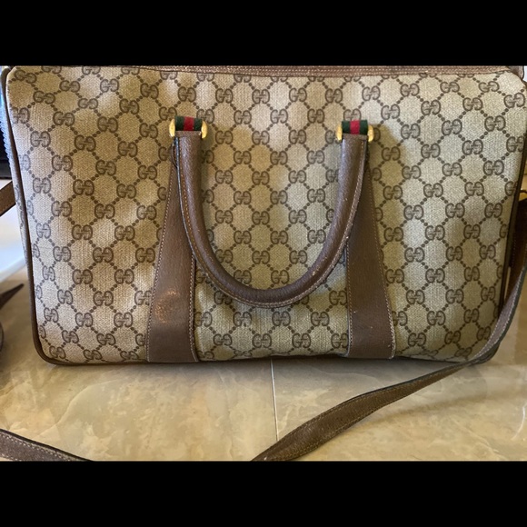 Coated Canvas Monogram Boston Brown - Picture 5 of 8